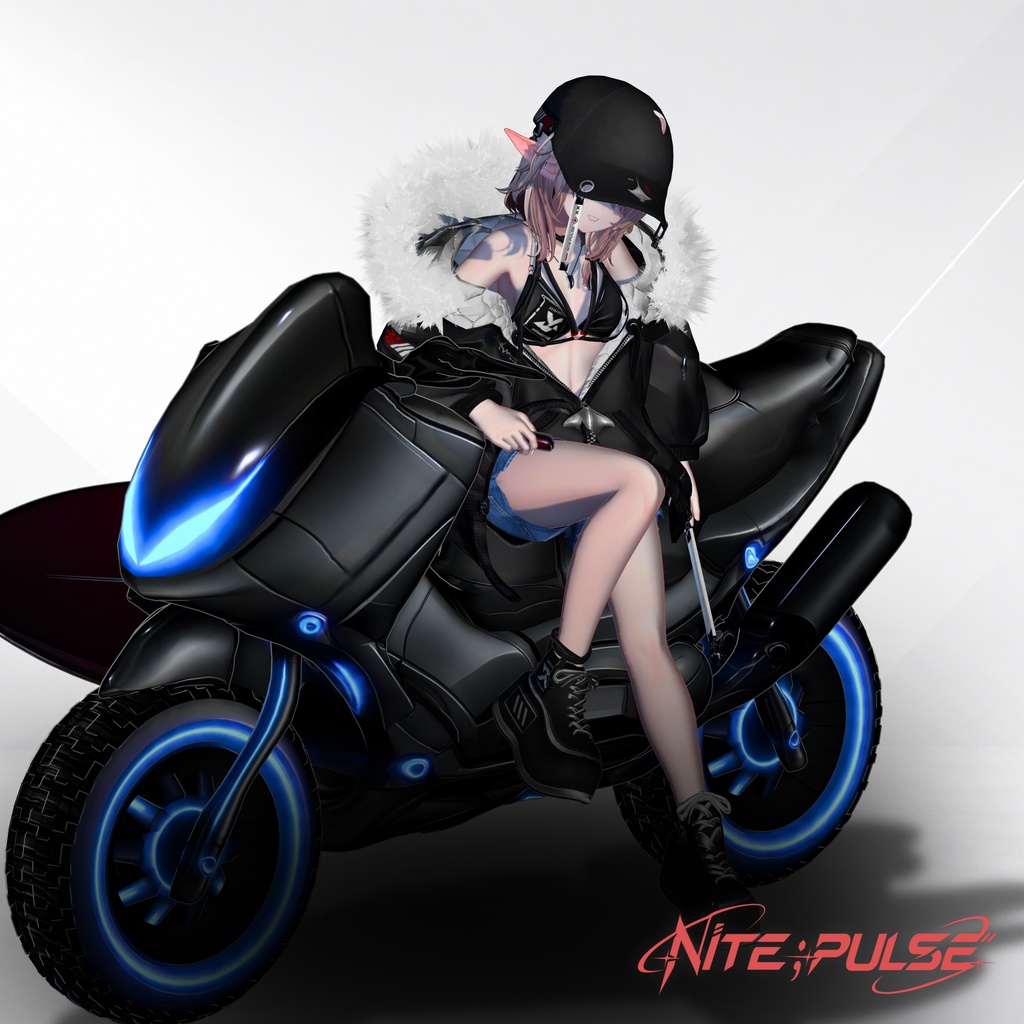 【2日+α期間限定特大セール】🏍️NITE;PULSE【37アバター対応!/ギミック付き!/近未来オールシーズン・テックウェア】