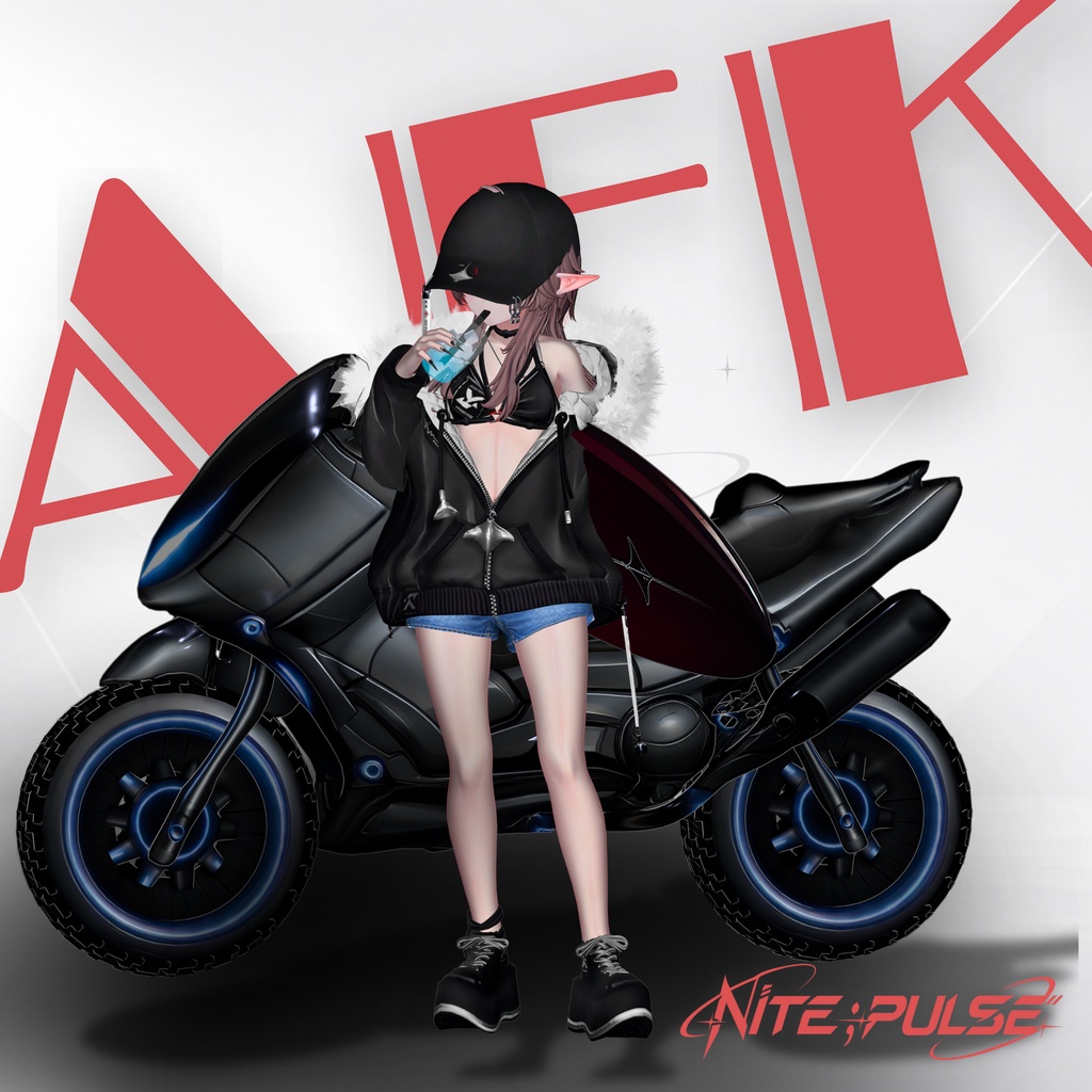 【2日+α期間限定特大セール】🏍️NITE;PULSE【37アバター対応!/ギミック付き!/近未来オールシーズン・テックウェア】