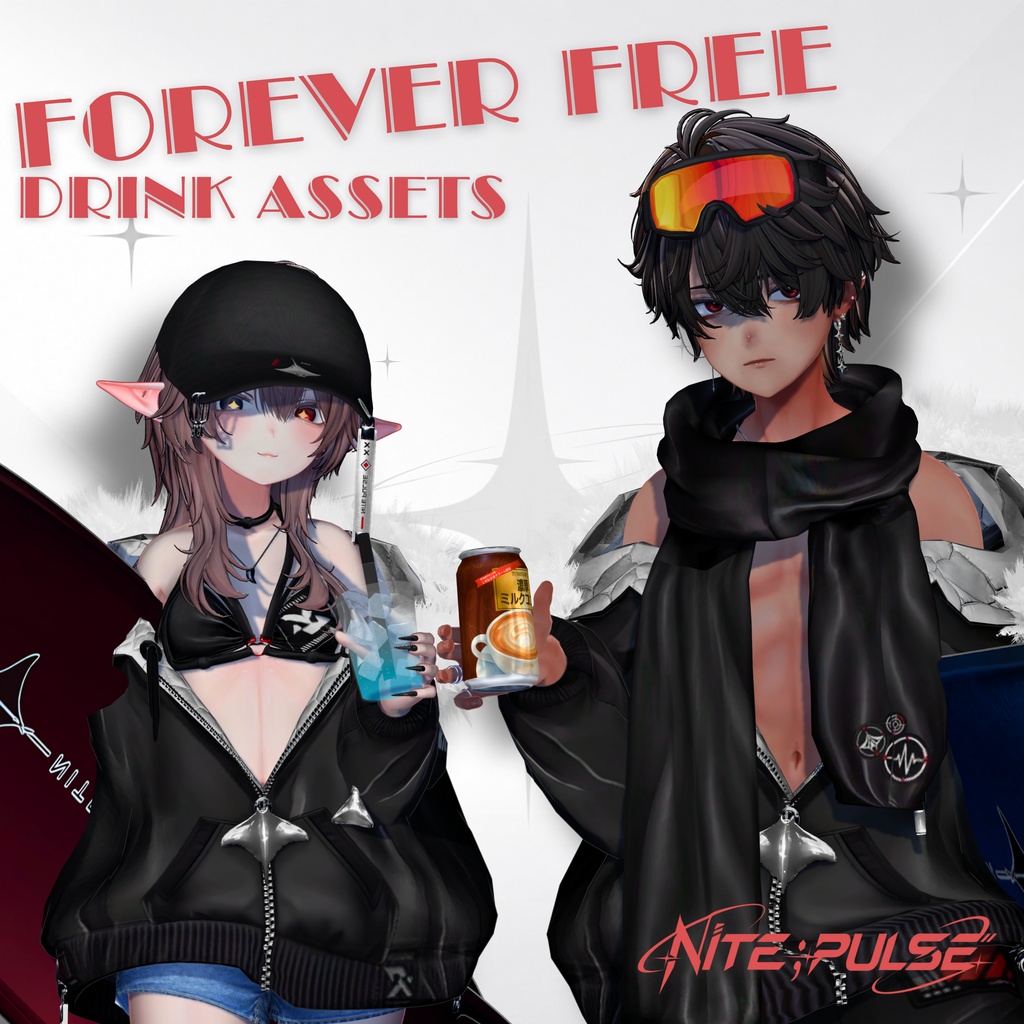 【2日+α期間限定特大セール】🏍️NITE;PULSE【37アバター対応!/ギミック付き!/近未来オールシーズン・テックウェア】