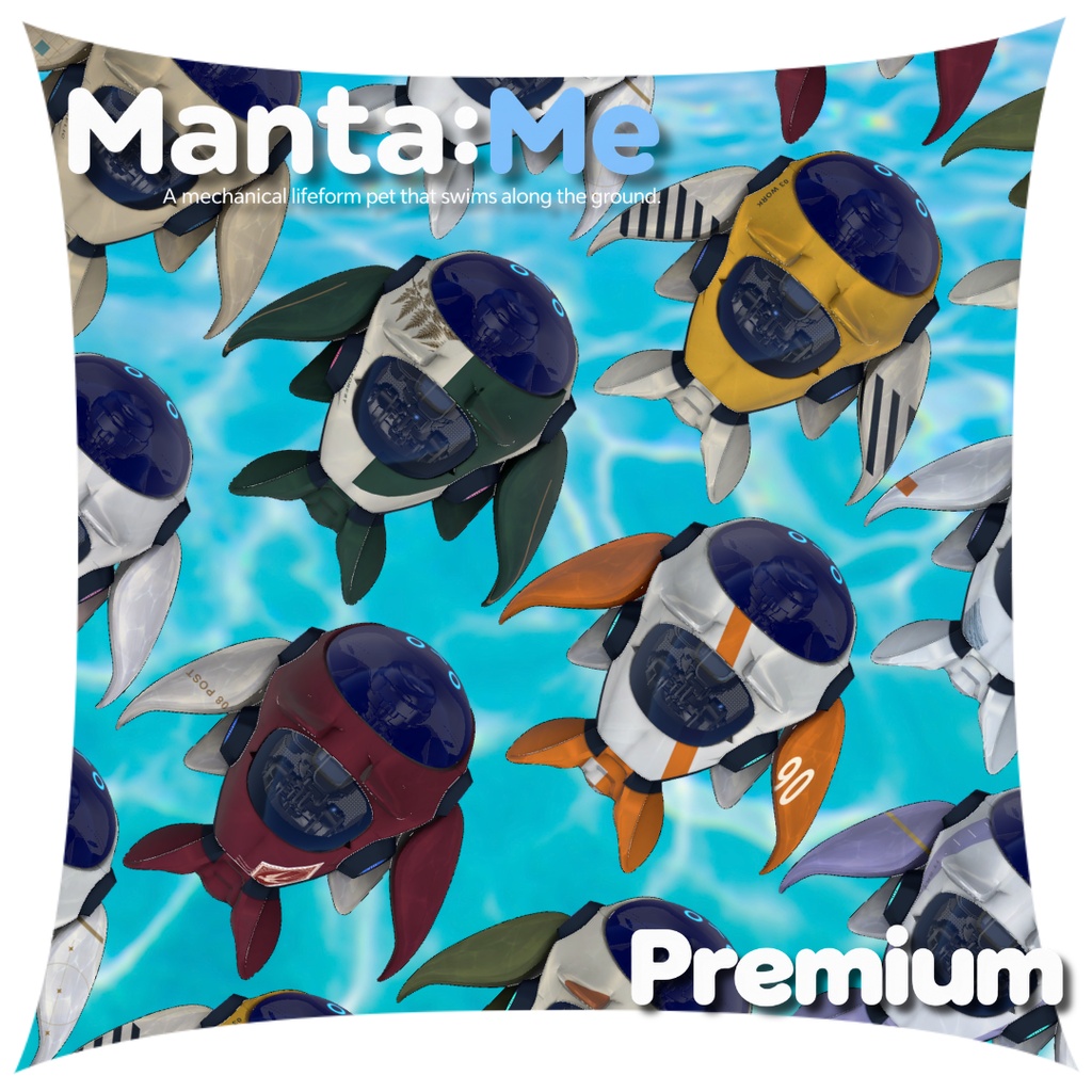 【2日+α限定・特大SALE!】Manta:Me|地面の上を泳ぐ機械仕掛けのペット【オリジナル3Dキャラクター】