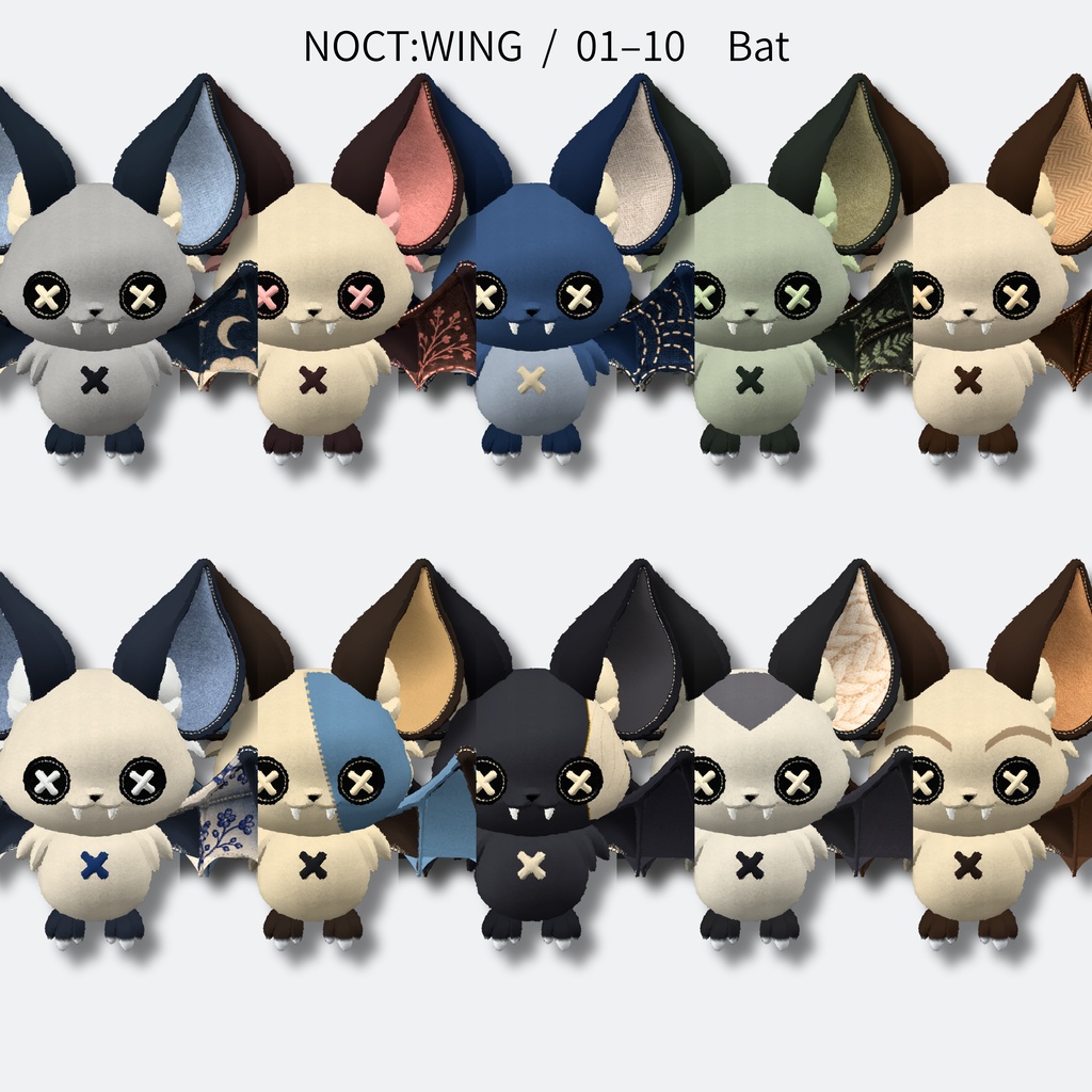 【10月23日販売開始予定!/ハロウィン向け!】新衣装 NOCT:WING 【24アバター対応!/ギミック付き!】