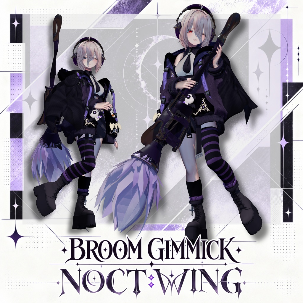 【10月23日販売開始予定!/ハロウィン向け!】新衣装 NOCT:WING 【24アバター対応!/ギミック付き!】