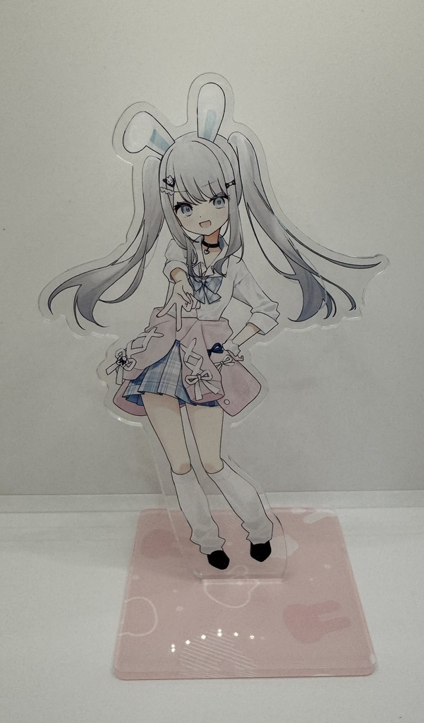 【常設】月見みみ 制服キービジュアル アクリルフィギュア