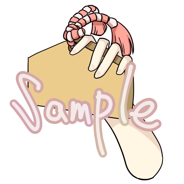 絵馬を持つ手の素材