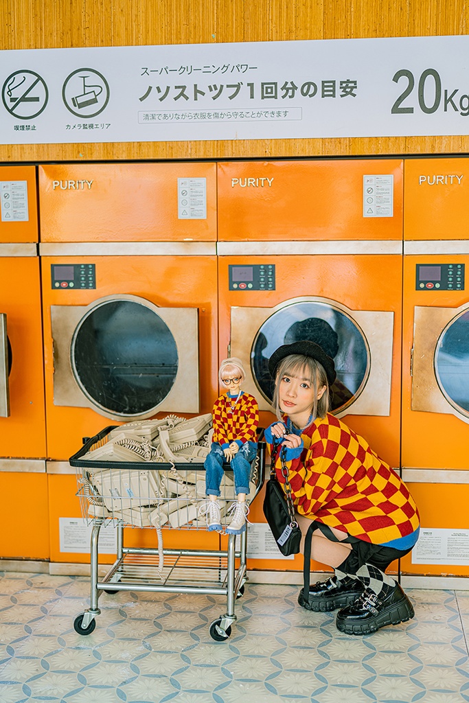 【人間サイズ】ドールとお揃いWinter Universe セーター