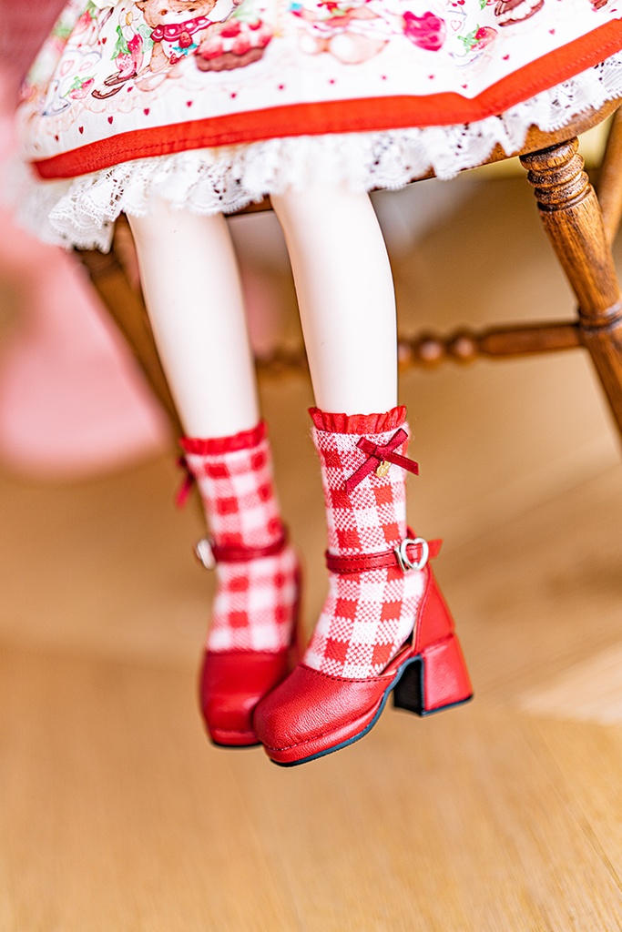 【SDM~SD/DD】Strawberry Bearソックス 単品