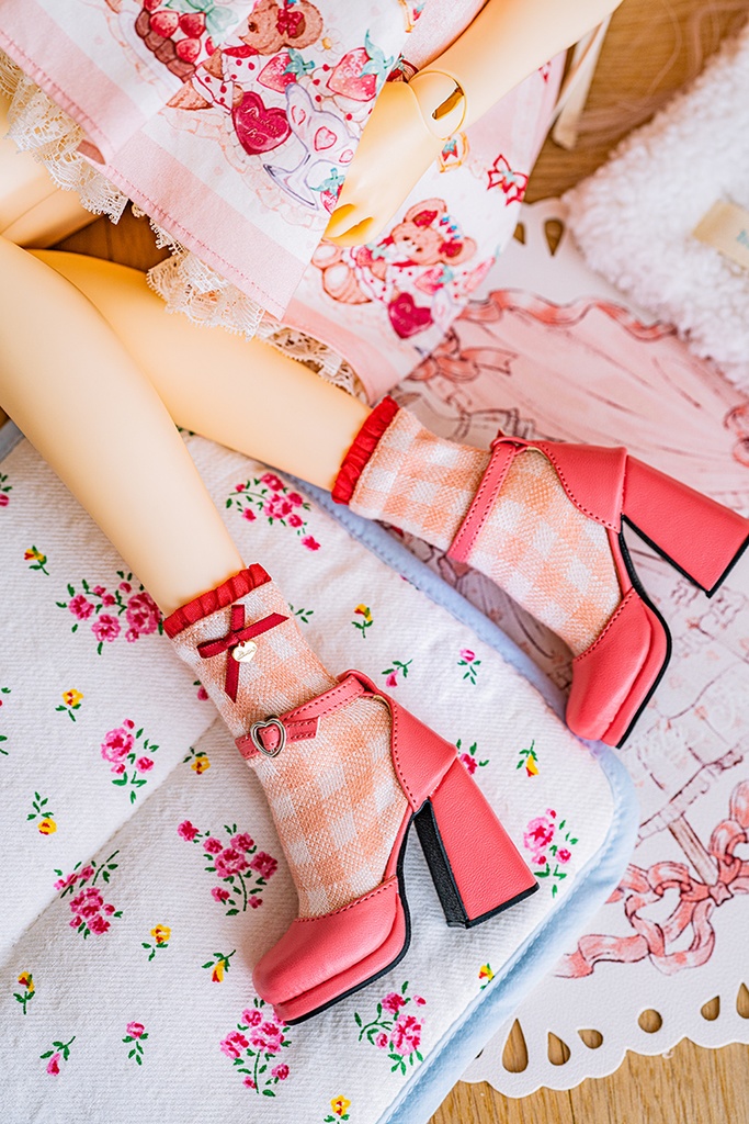 【SDM~SD/DD】Strawberry Bearソックス 単品