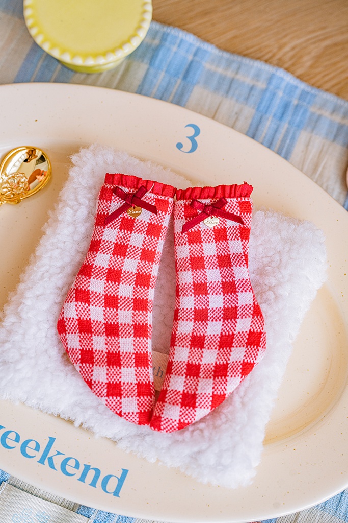 【SDM~SD/DD】Strawberry Bearソックス 単品