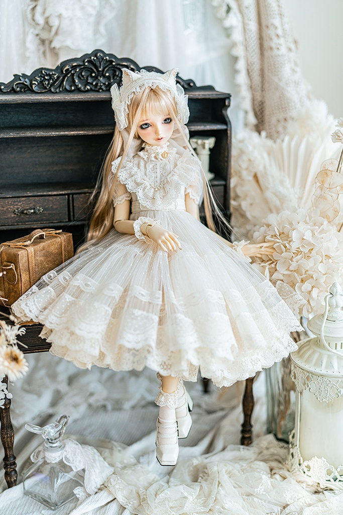 【SD/DD~SD16girl】Holy Luna チュールワンピース