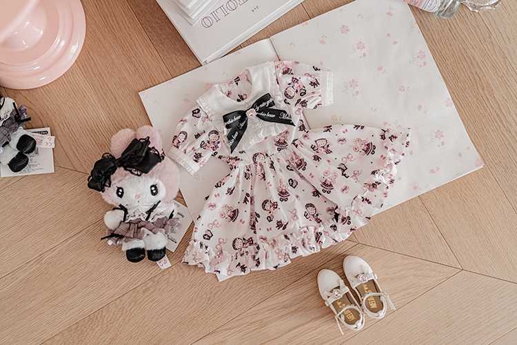 【1/3girl可動足&DD】Sweet Devil 地雷系 シューズ