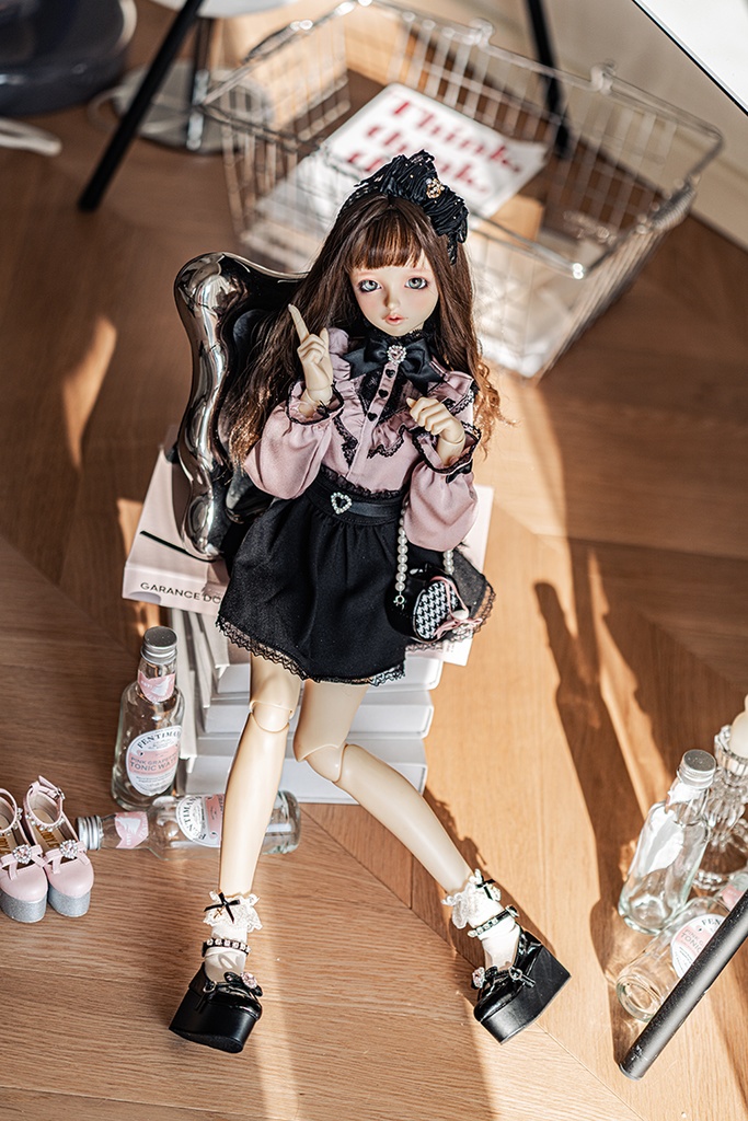 【1/3girl可動足&DD】Sweet Devil 地雷系 シューズ