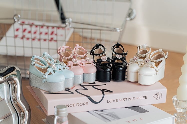 【1/3girl可動足&DD】Sweet Devil 地雷系 シューズ