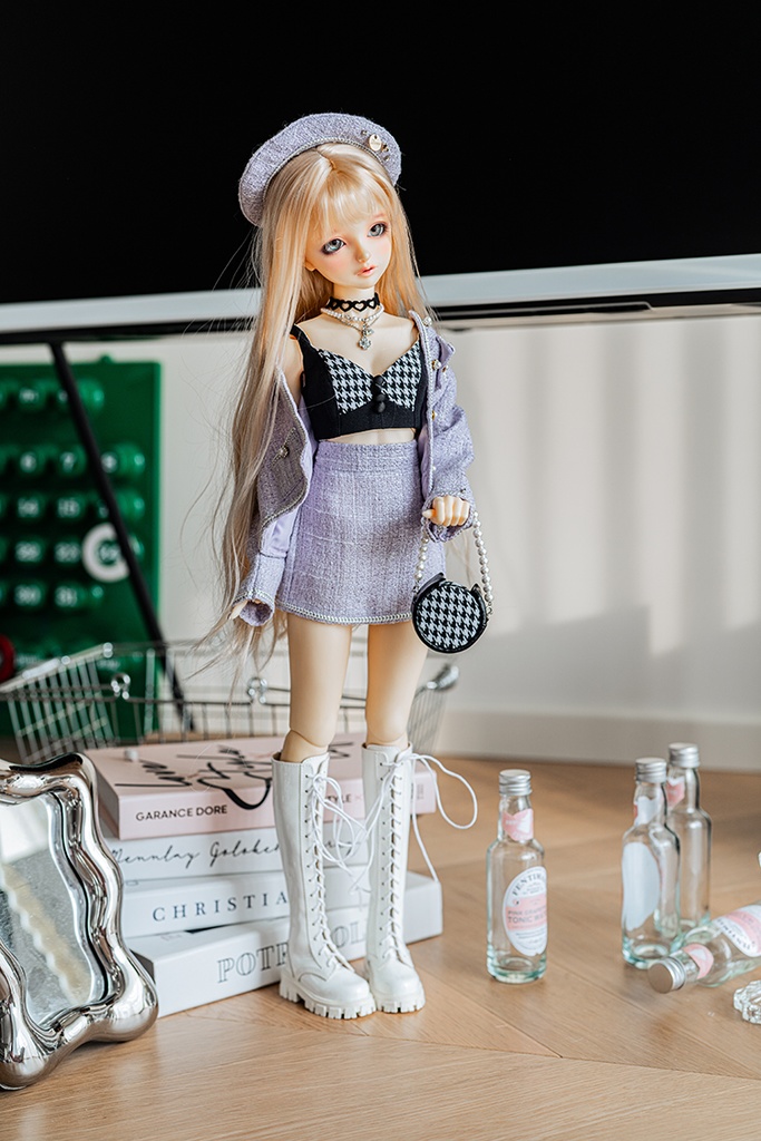 【SD/DD~SD17】レザーブーツ ロングタイプ