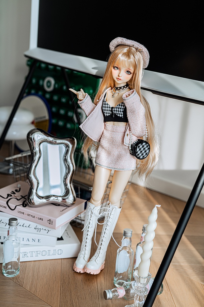 【SD/DD~SD17】レザーブーツ ロングタイプ