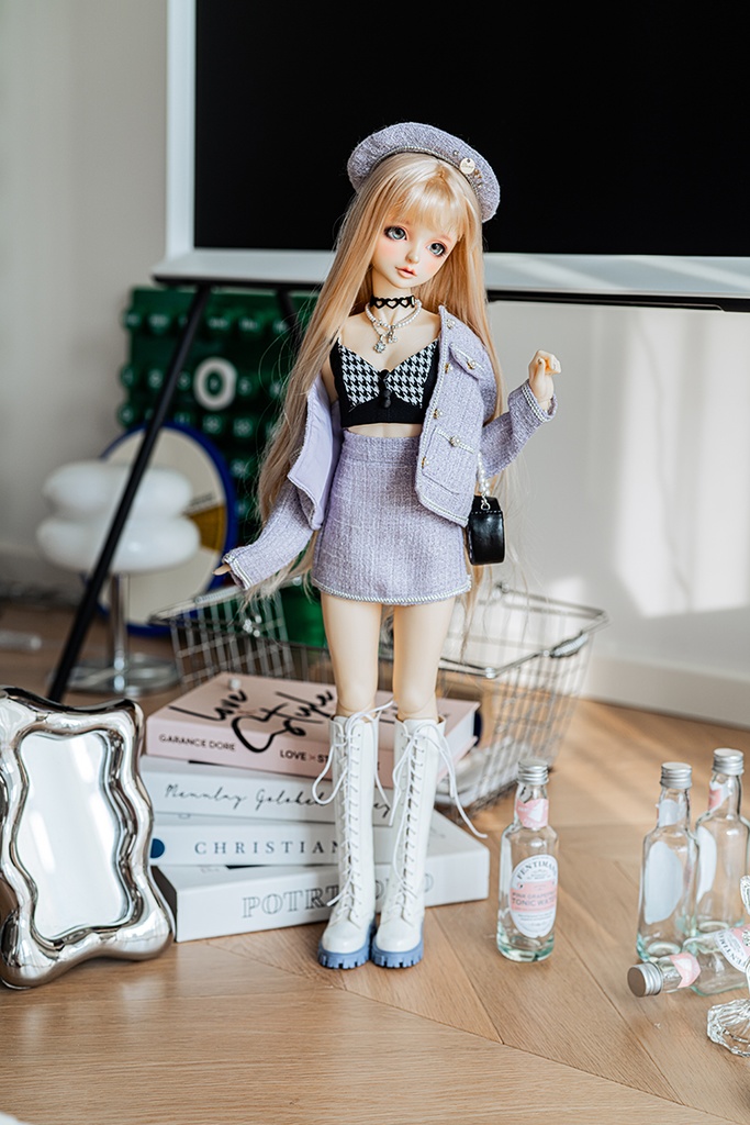 【SD/DD~SD17】レザーブーツ ロングタイプ