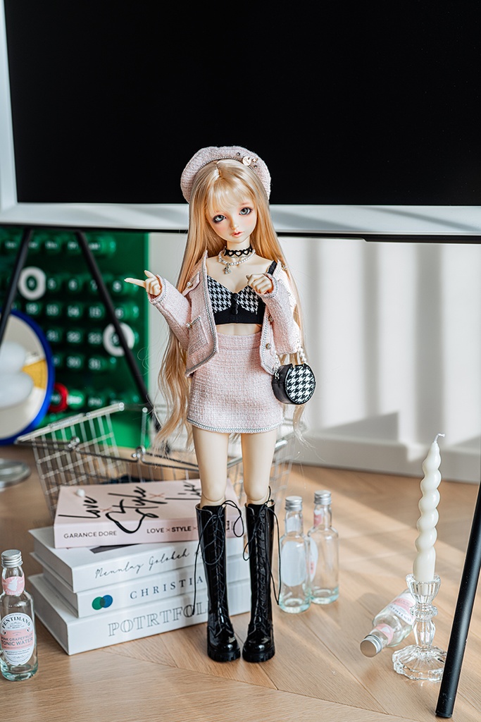 【SD/DD~SD17】レザーブーツ ロングタイプ