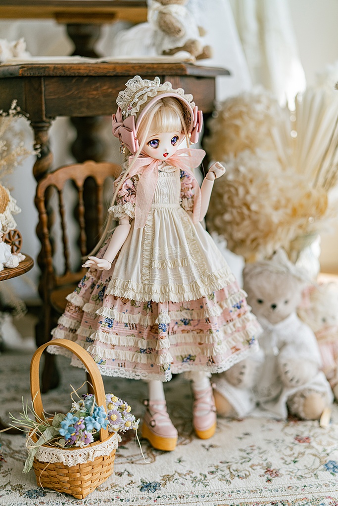 【SDM/MDD】Berry Bearワンピース セット(S)