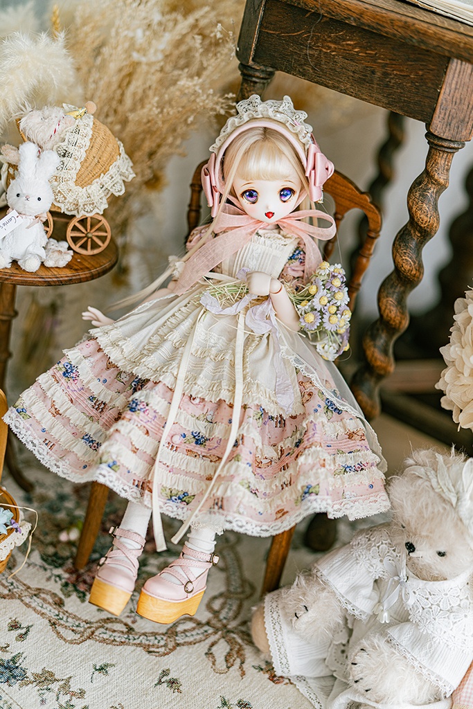【SDM/MDD】Berry Bearワンピース セット(S)