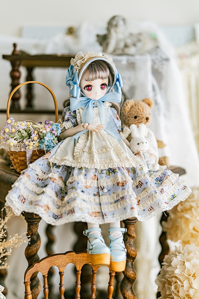 【SDM/MDD】Berry Bearワンピース セット(S)