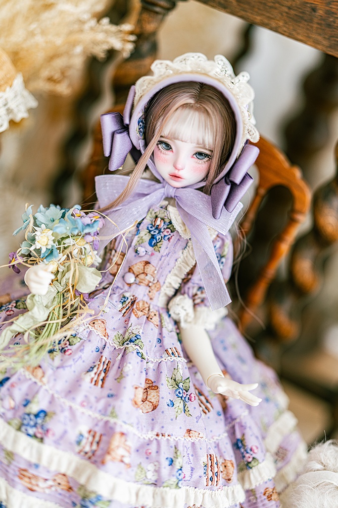 【SDM/MDD】Berry Bearワンピース セット(S)