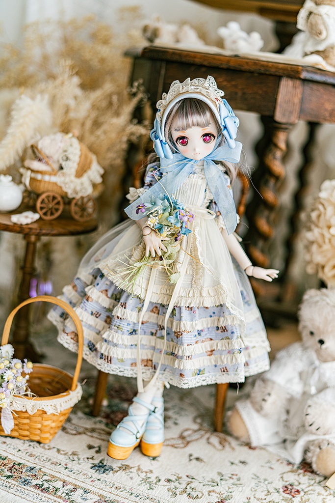 【SDM/MDD】Berry Bearワンピース セット(S)
