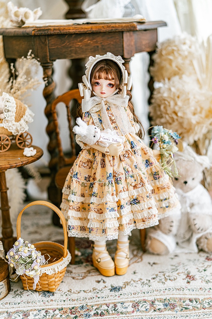【SDM/MDD】Berry Bearワンピース セット(S)