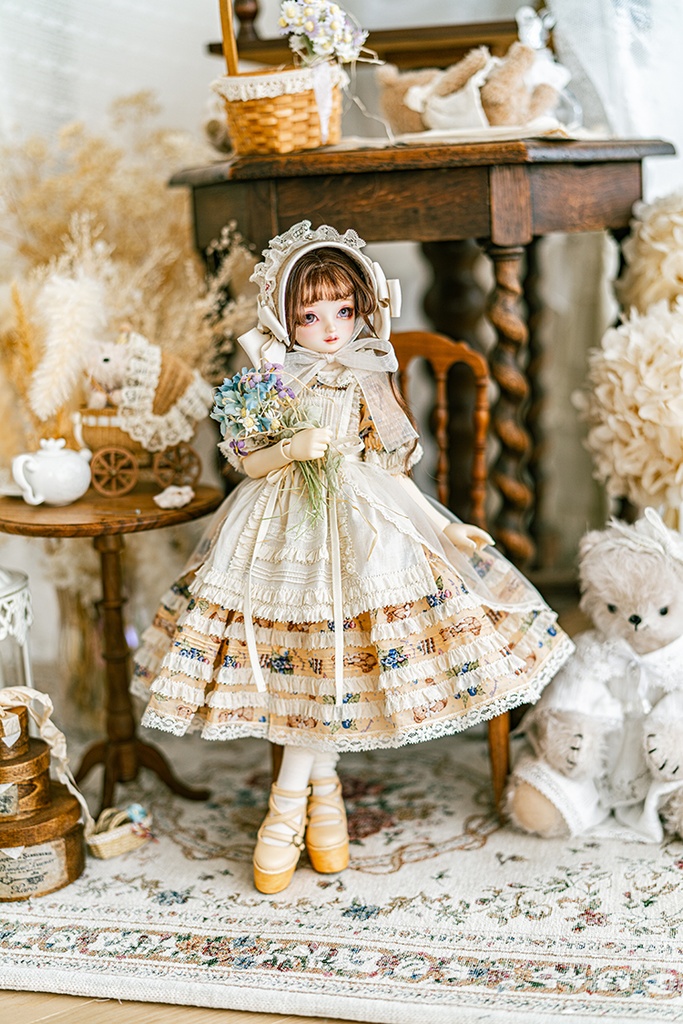 【SDM/MDD】Berry Bearワンピース セット(S)