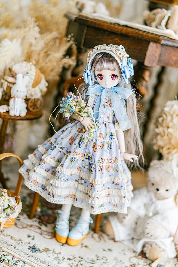 【SDM/MDD】Berry Bearワンピース セット(S)