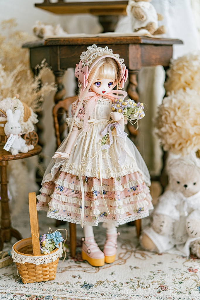 【SDM/MDD】Berry Bearワンピース セット(S)