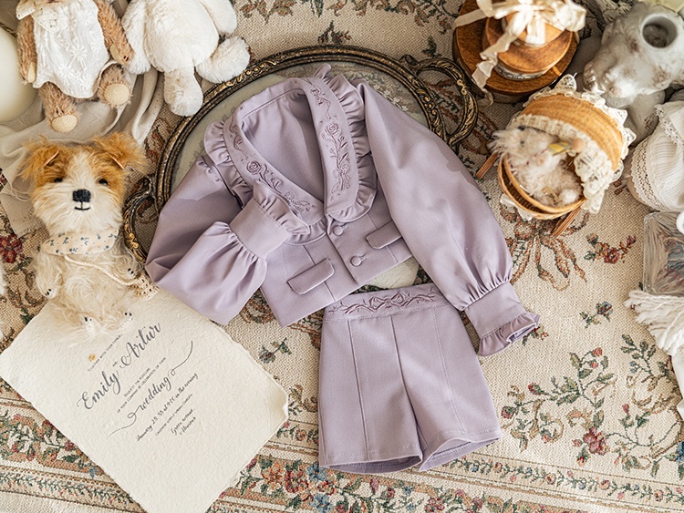 【SD13boy~SD17boy】Winter Love Letter刺繍スーツセット