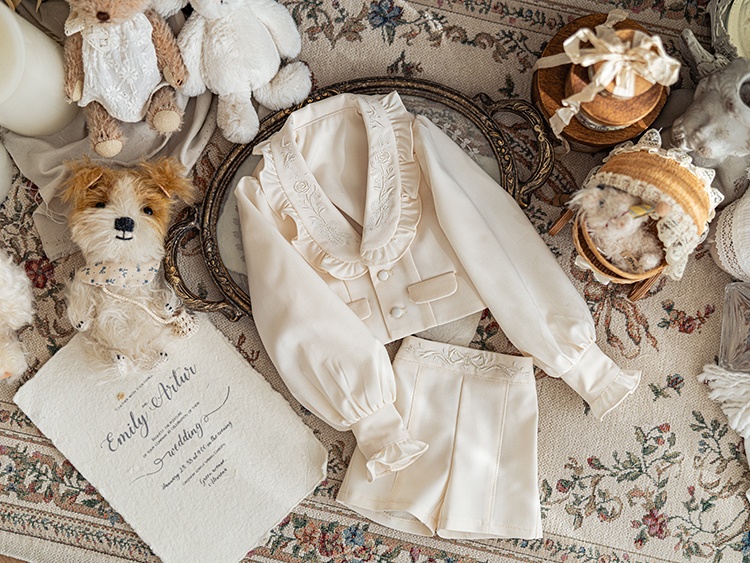 【SD13boy~SD17boy】Winter Love Letter刺繍スーツセット