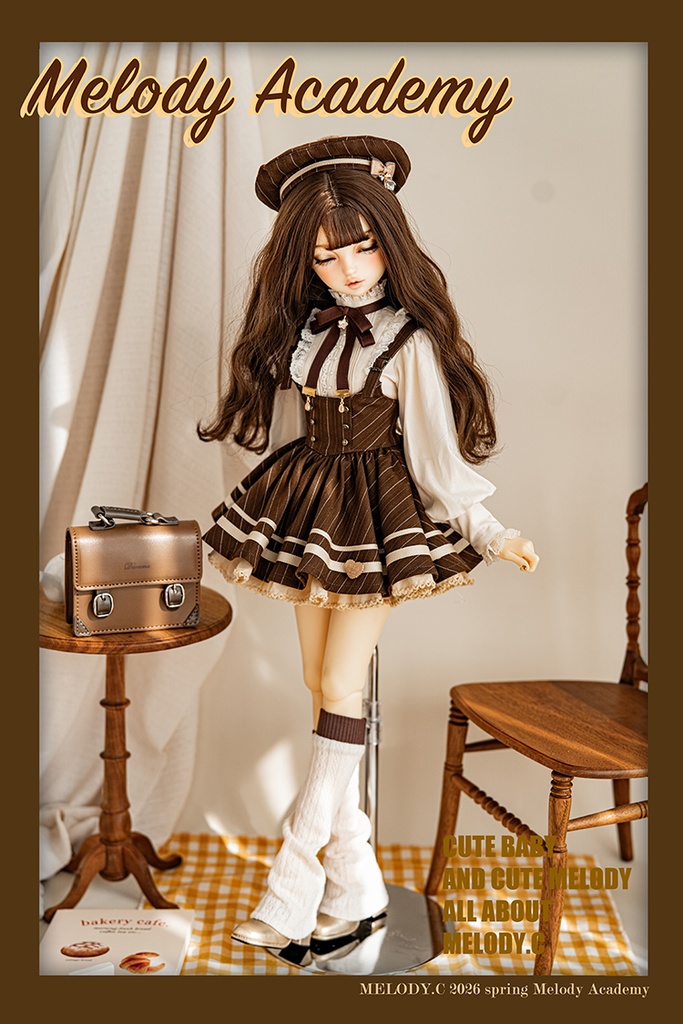 【1/3girl size】Melody Academy ジャンスカセットshort ver