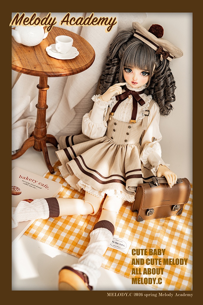 【1/3girl size】Melody Academy ジャンスカセットshort ver