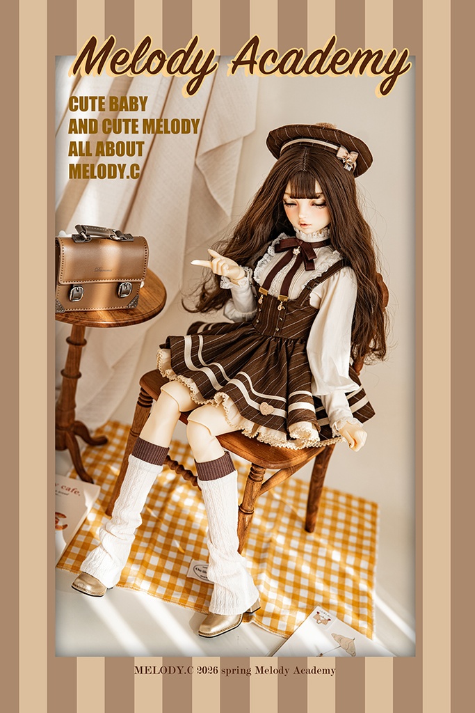 【1/3girl size】Melody Academy ジャンスカセットshort ver
