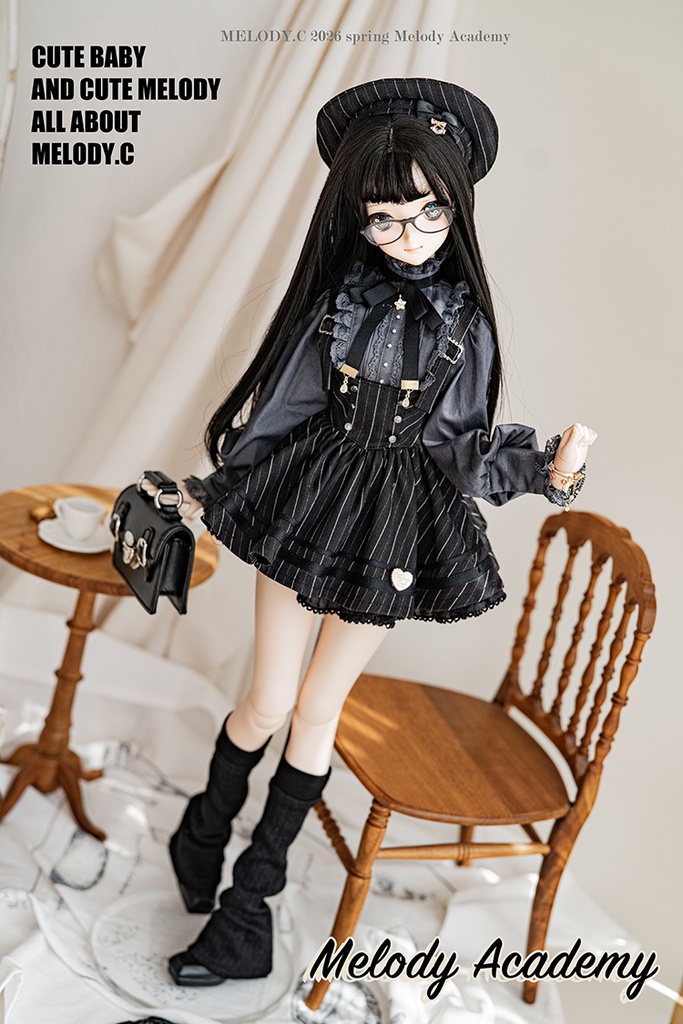 【1/3girl size】Melody Academy ジャンスカセットshort ver