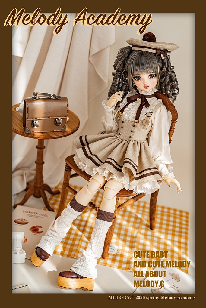 【1/3girl size】Melody Academy ジャンスカセットshort ver