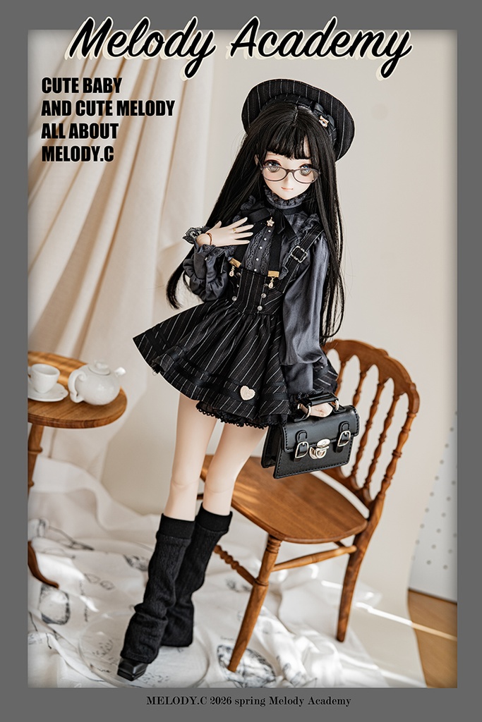 【1/3girl size】Melody Academy ジャンスカセットshort ver