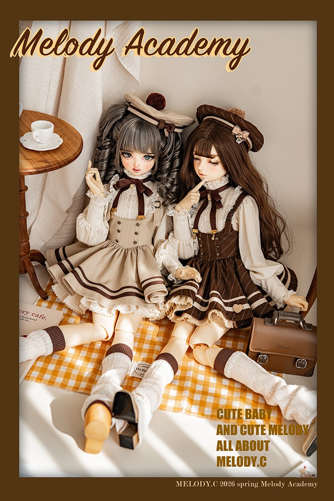【1/3girl size】Melody Academy ジャンスカセットshort ver