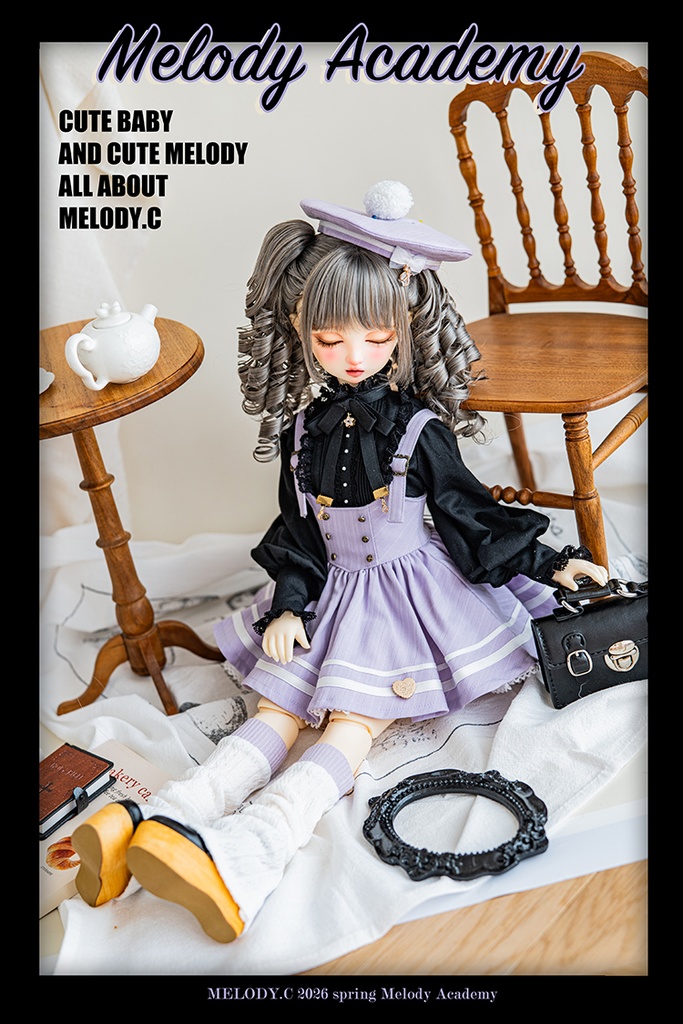 【1/3girl size】Melody Academy ジャンスカセットshort ver