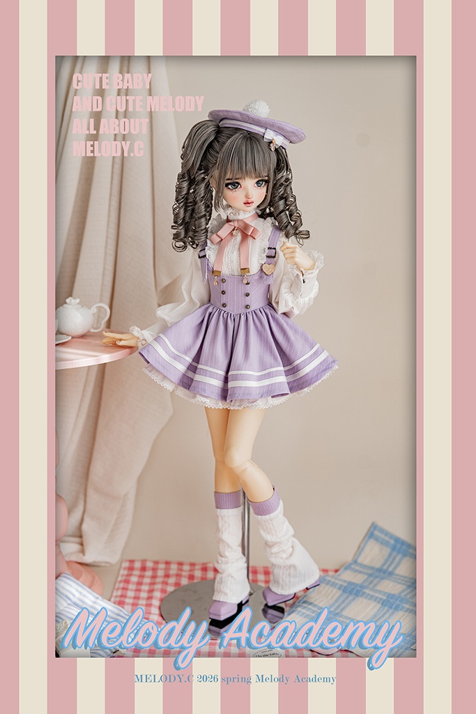 【1/3girl size】Melody Academy ジャンスカセットshort ver