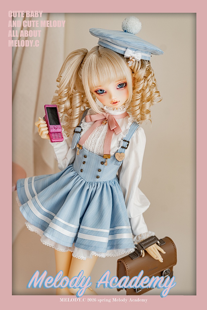 【1/3girl size】Melody Academy ジャンスカセットshort ver