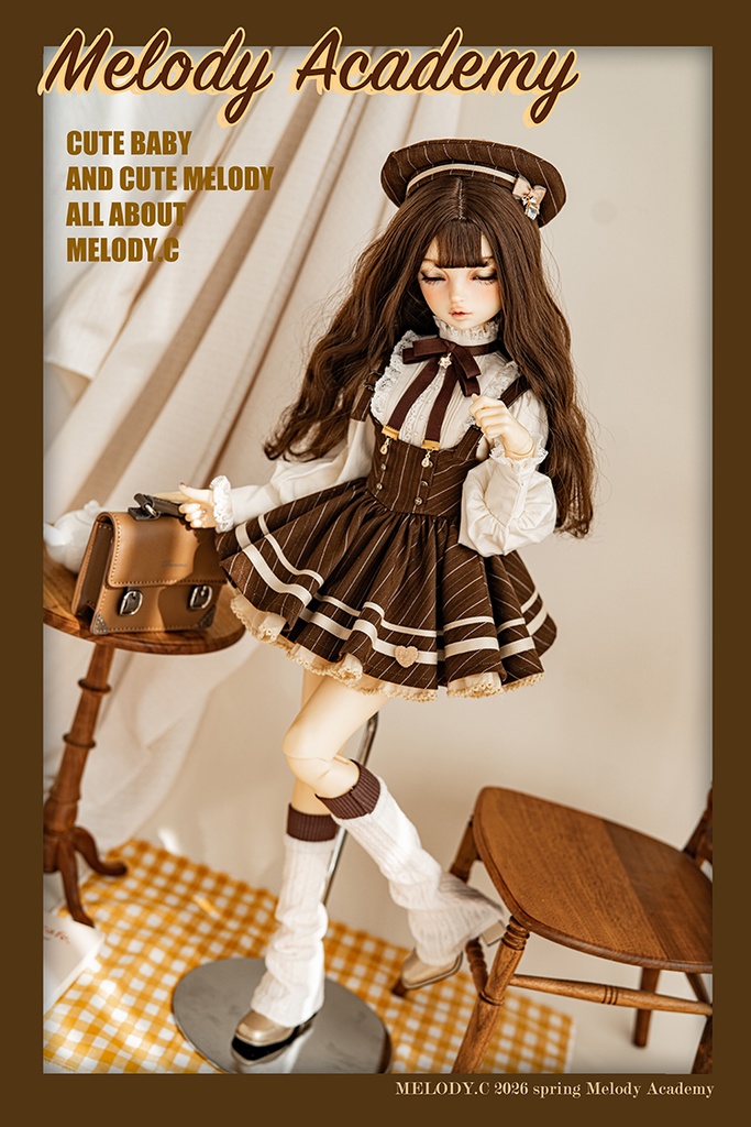【1/3girl size】Melody Academy ジャンスカセットshort ver
