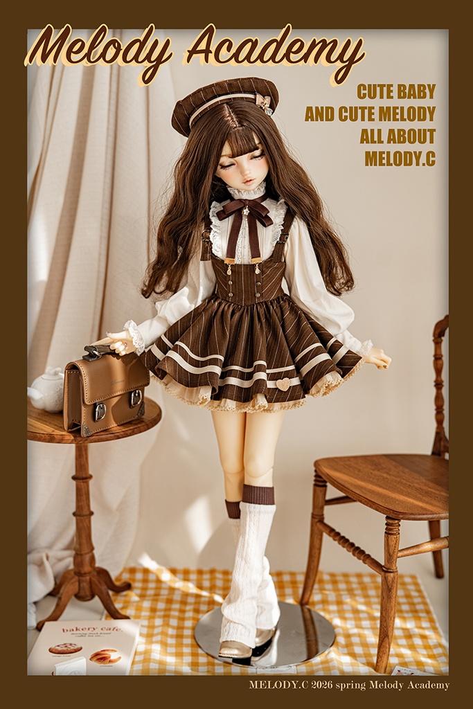 【1/3girl size】Melody Academy ジャンスカセットshort ver