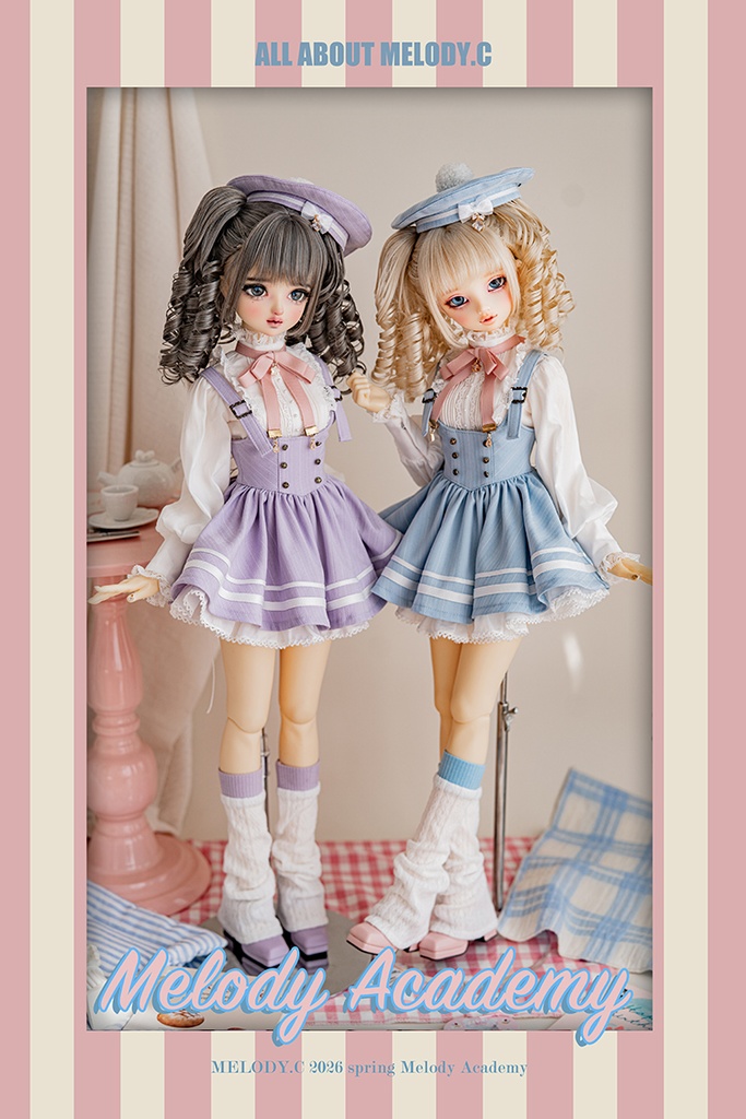 【1/3girl size】Melody Academy ジャンスカセットshort ver