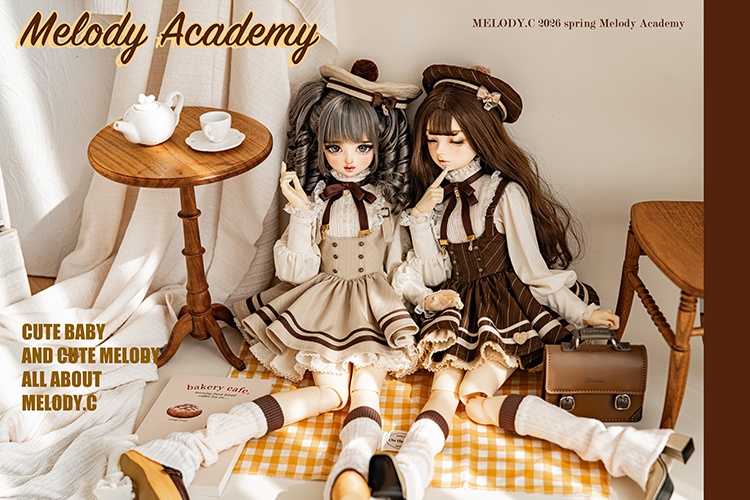 【1/3girl size】Melody Academy ジャンスカセットshort ver