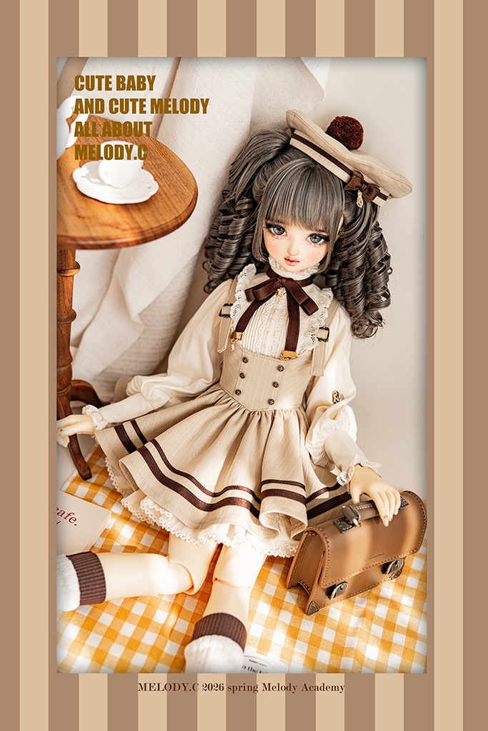 【1/3girl size】Melody Academy ジャンスカセットshort ver