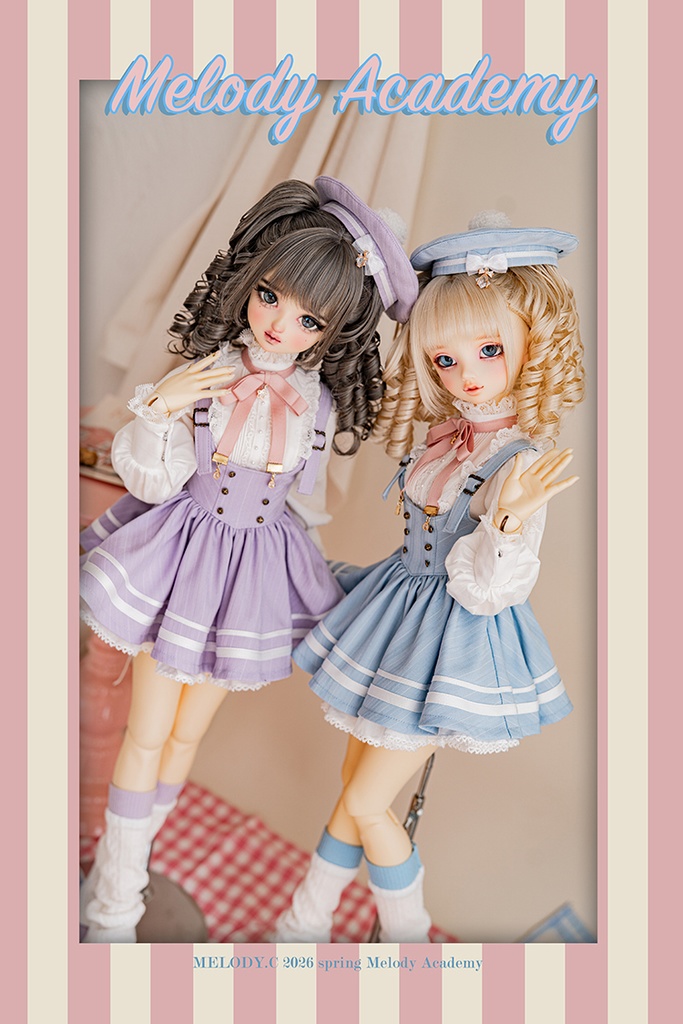 【1/3girl size】Melody Academy ジャンスカセットshort ver