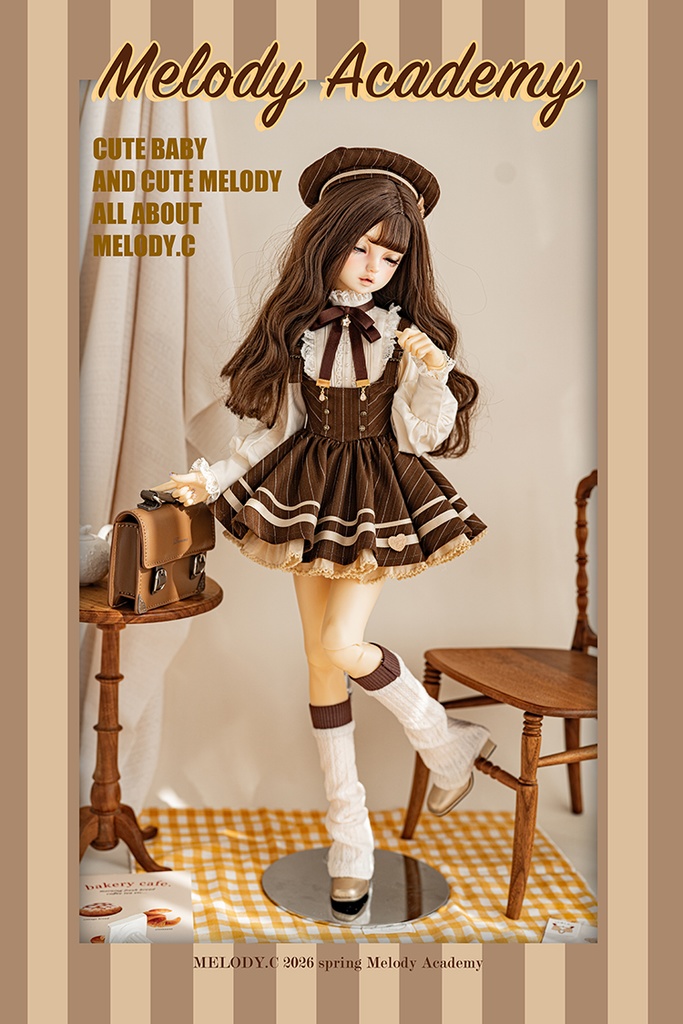 【1/3girl size】Melody Academy ジャンスカセットshort ver