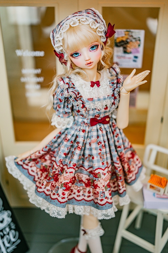 【1/3girl size】Summer Apple Orchard ワンピースセット