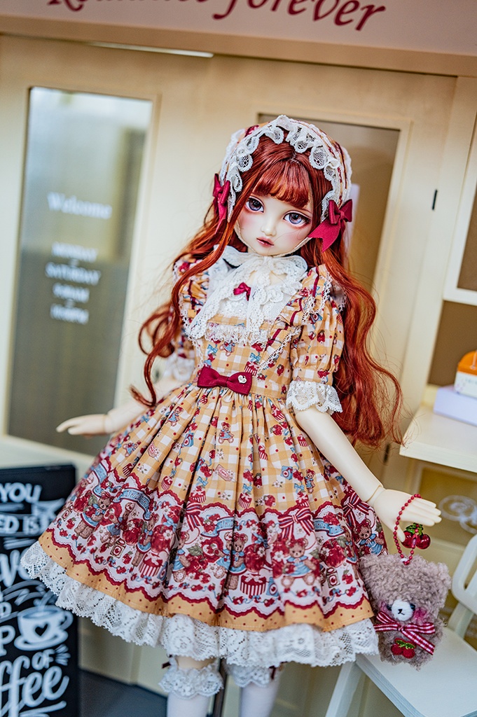 【1/3girl size】Summer Apple Orchard ワンピースセット